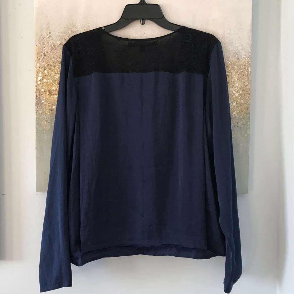 Guess Wrap Front Blouse (NWOT) - Picture 3 of 11